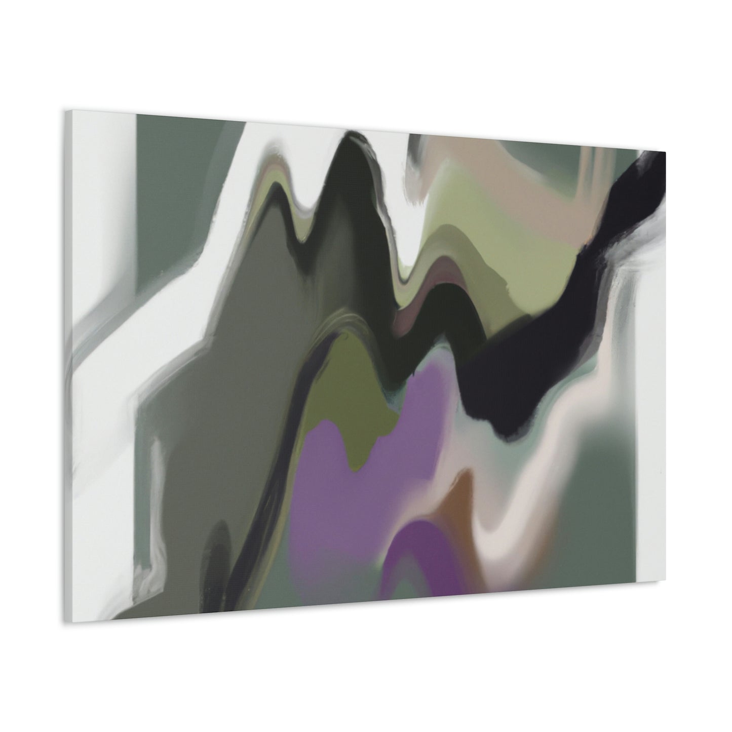 Cosmic Contrast Canvas - Wall Art