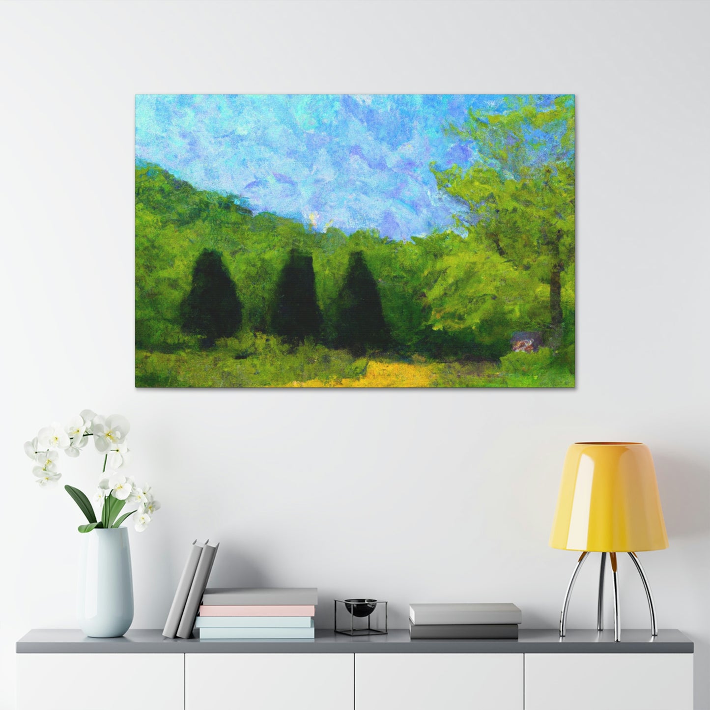 Summer Landscape - Wall Art Painting