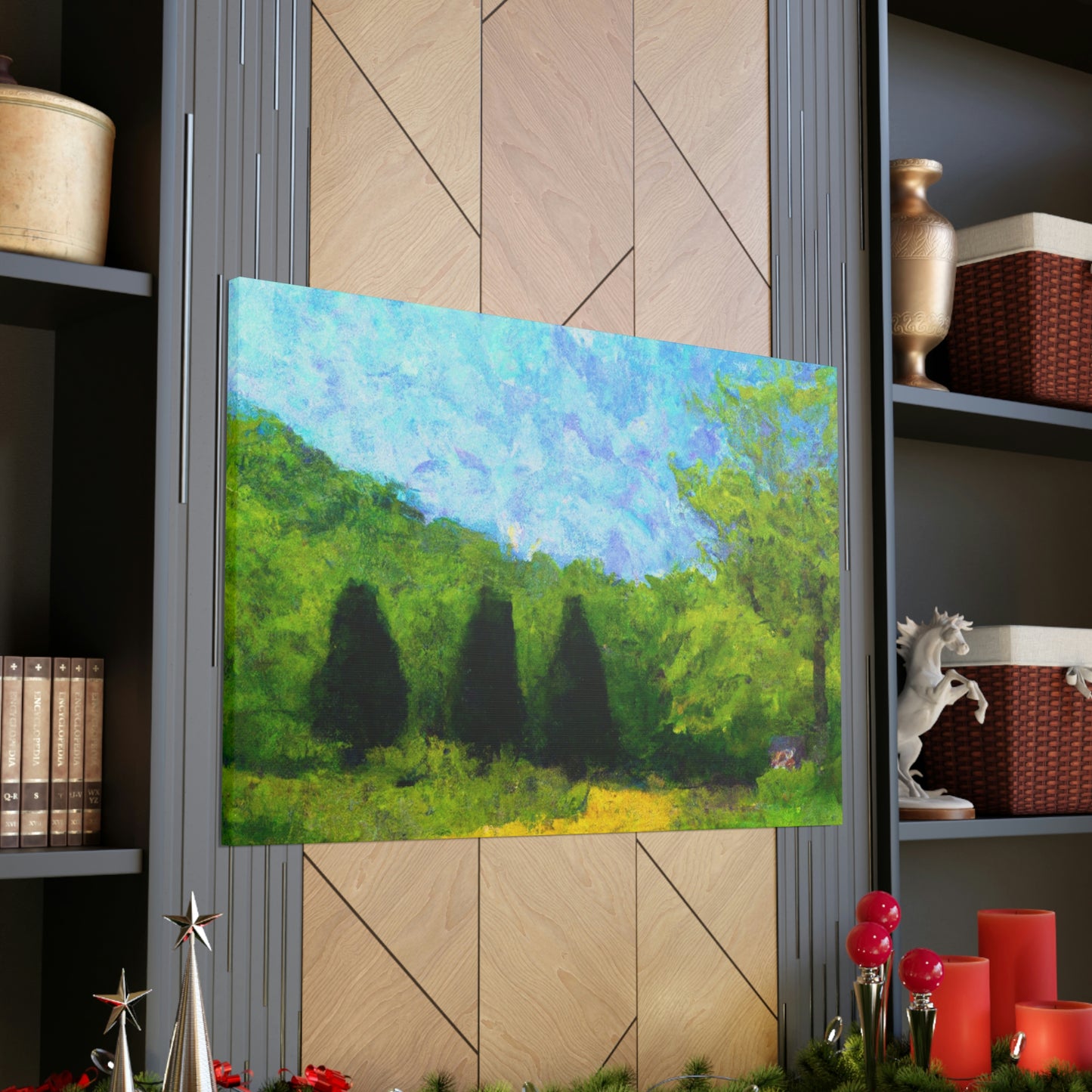 Summer Landscape - Wall Art Painting