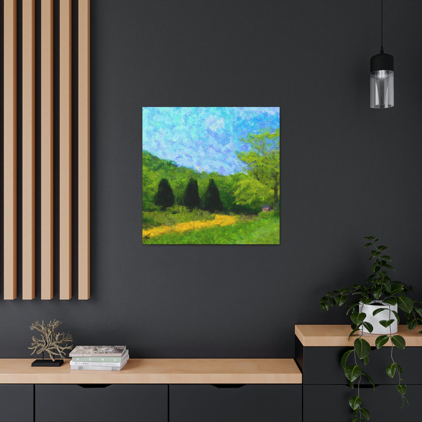 Summer Landscape - Wall Art Painting