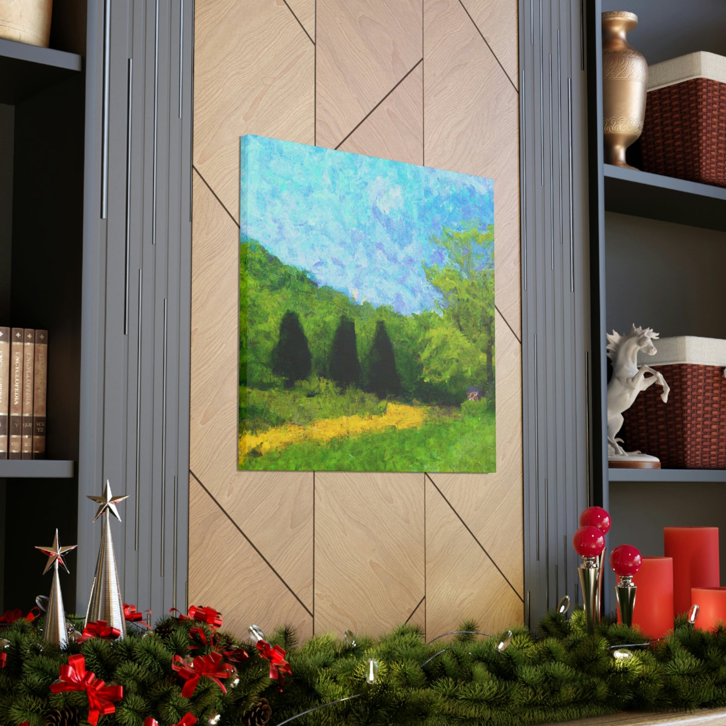 Summer Landscape - Wall Art Painting