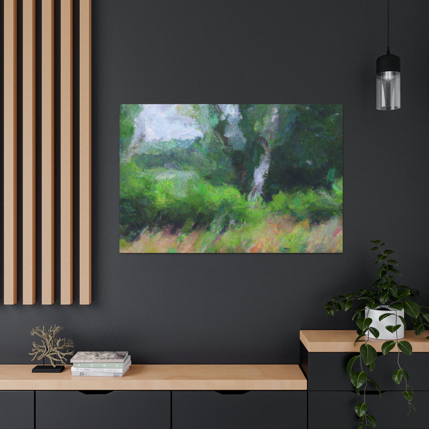 Impressionistic Reflection - Wall Art