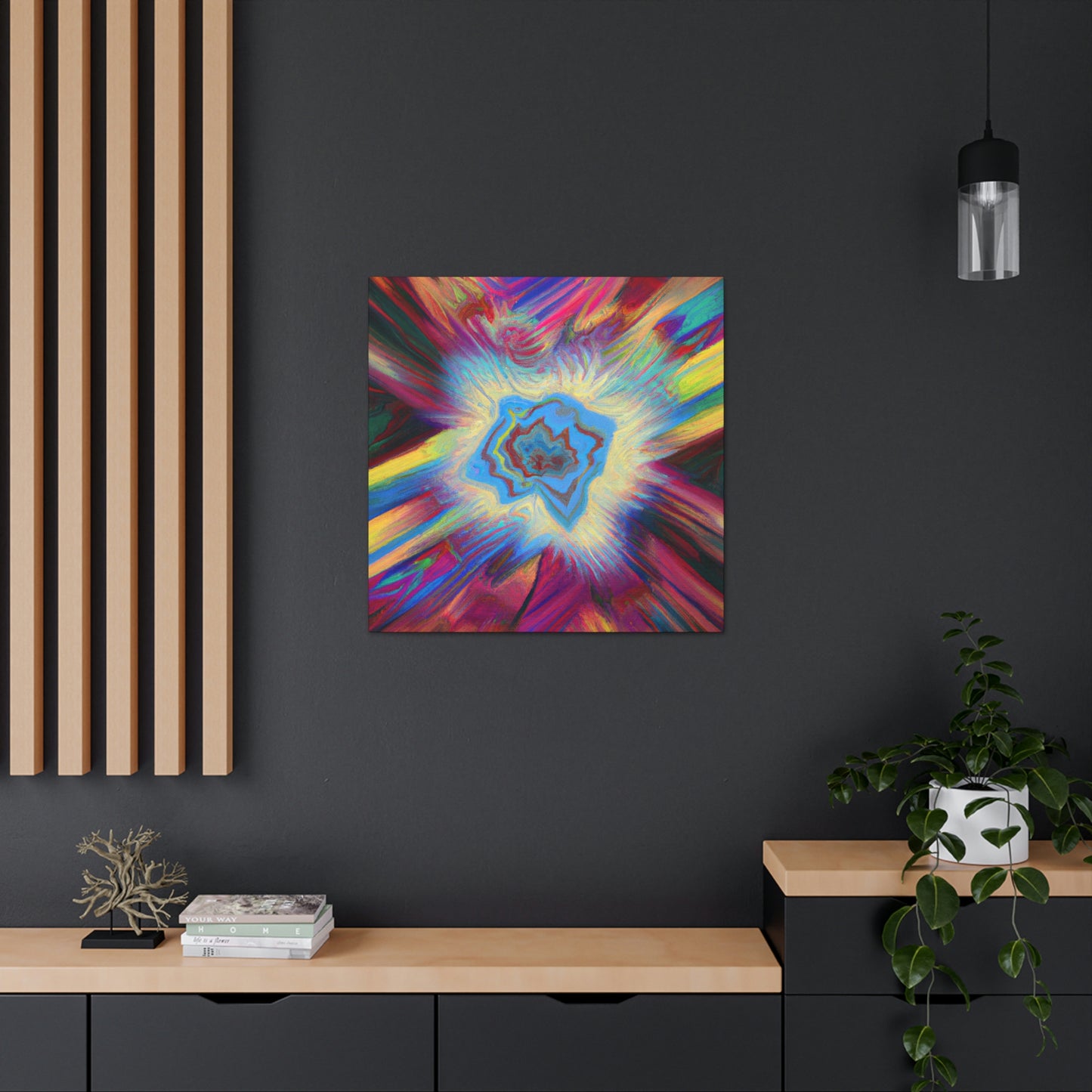 Trippy Aurora - Wall Art