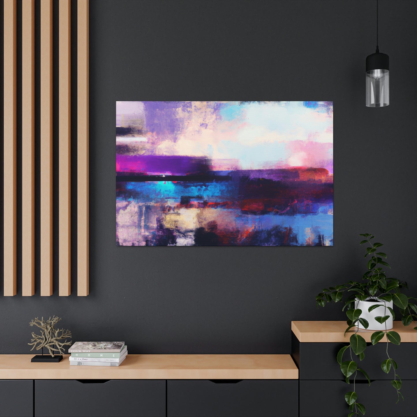 The Chromatic Dreamscape - Wall Art