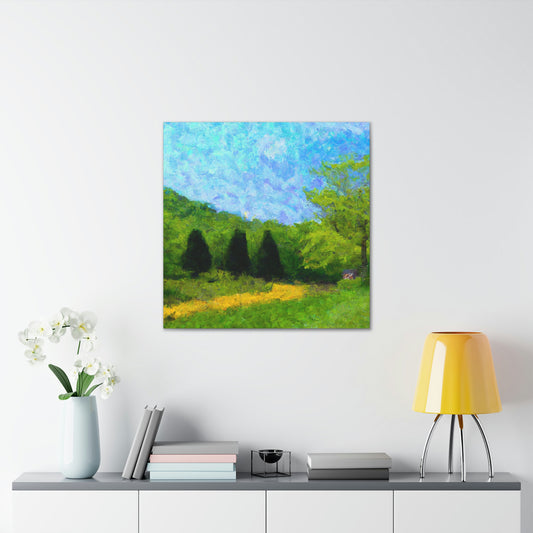 Summer Landscape - Wall Art Painting