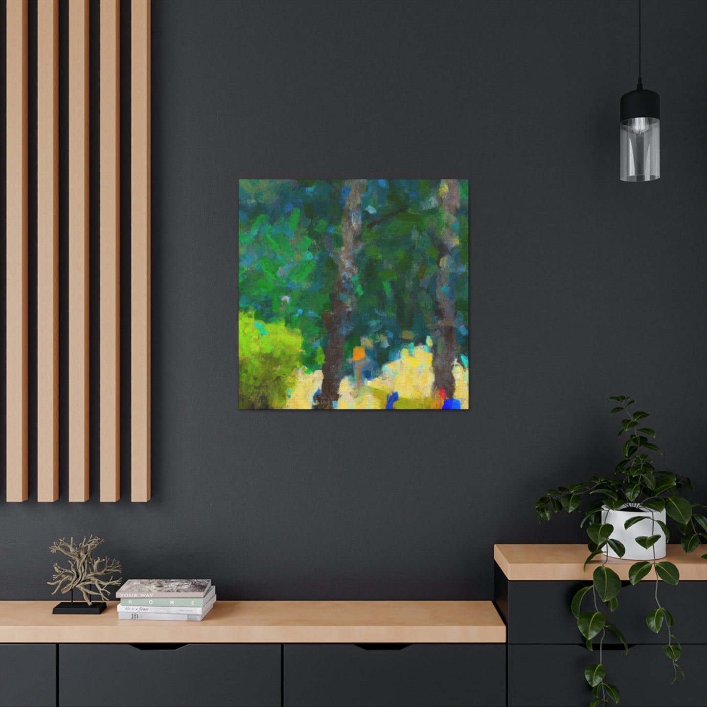 Impressionistic Aura - Wall Art Painting