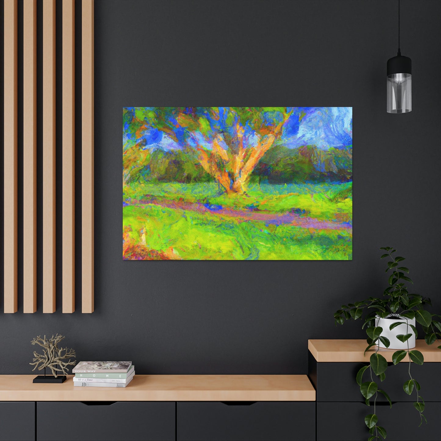 Peaceful Landscape - Wall Art Painting