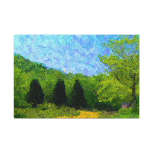 Summer Landscape - Wall Art Painting