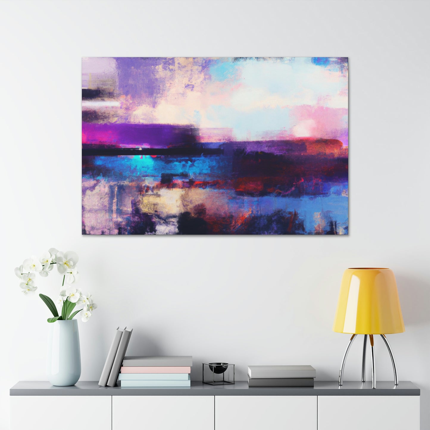 The Chromatic Dreamscape - Wall Art