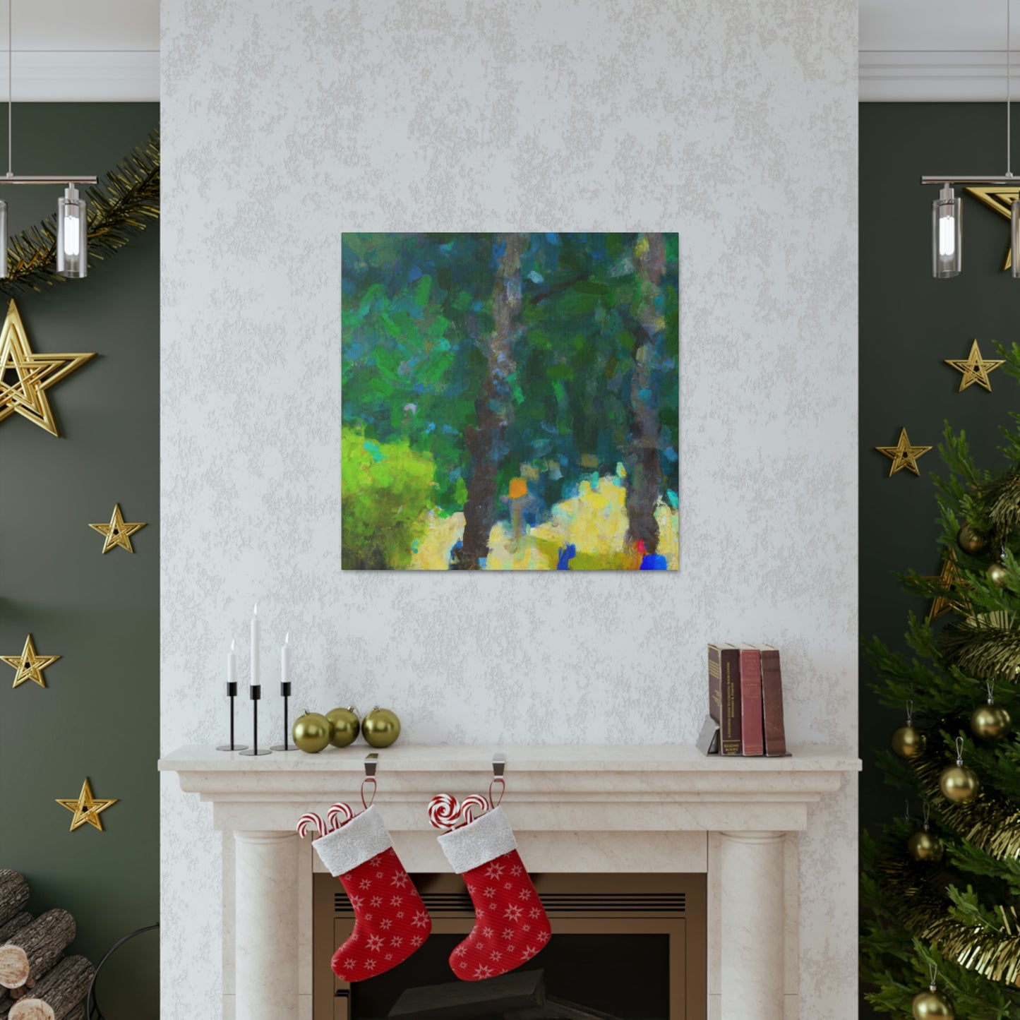 Impressionistic Aura - Wall Art Painting