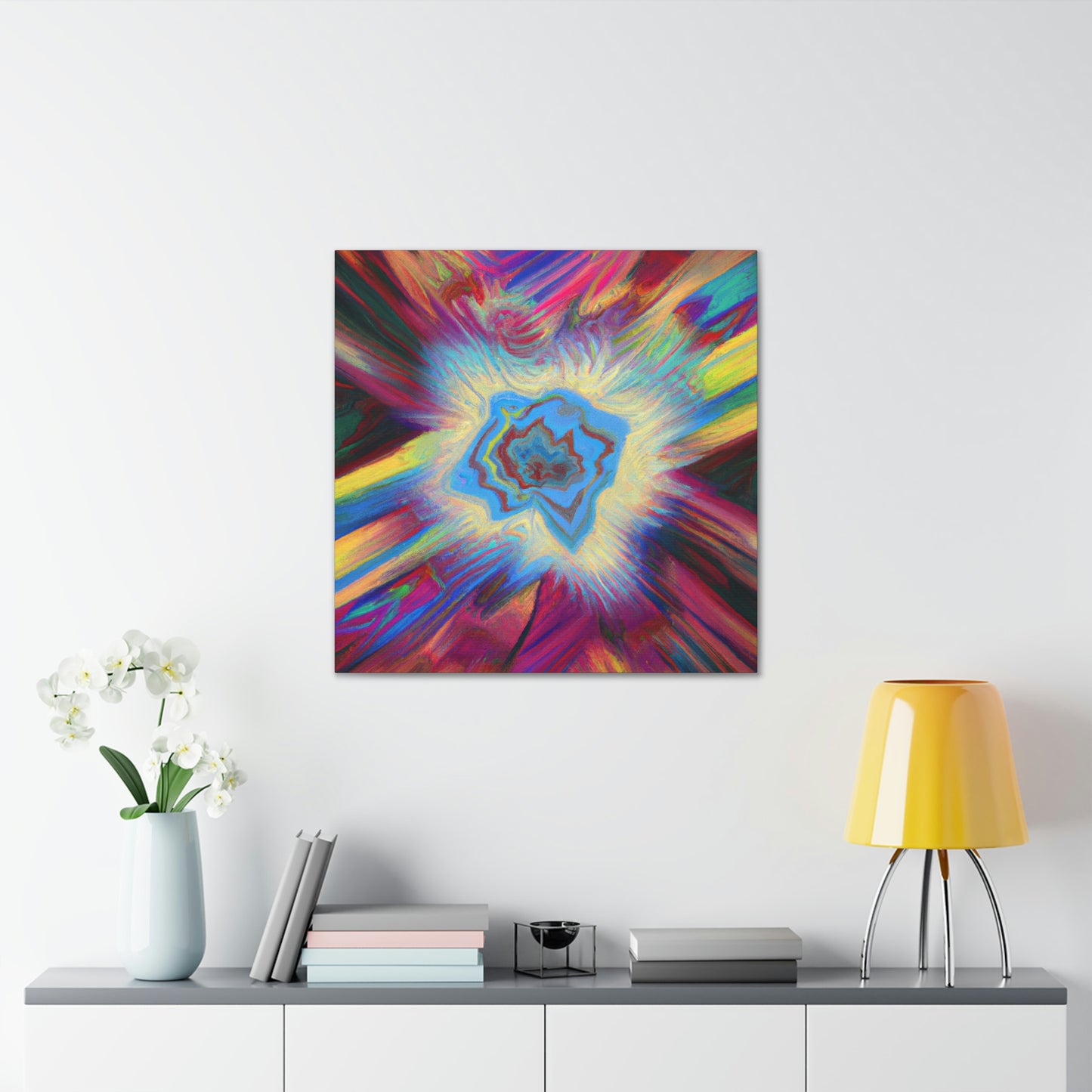 Trippy Aurora - Wall Art