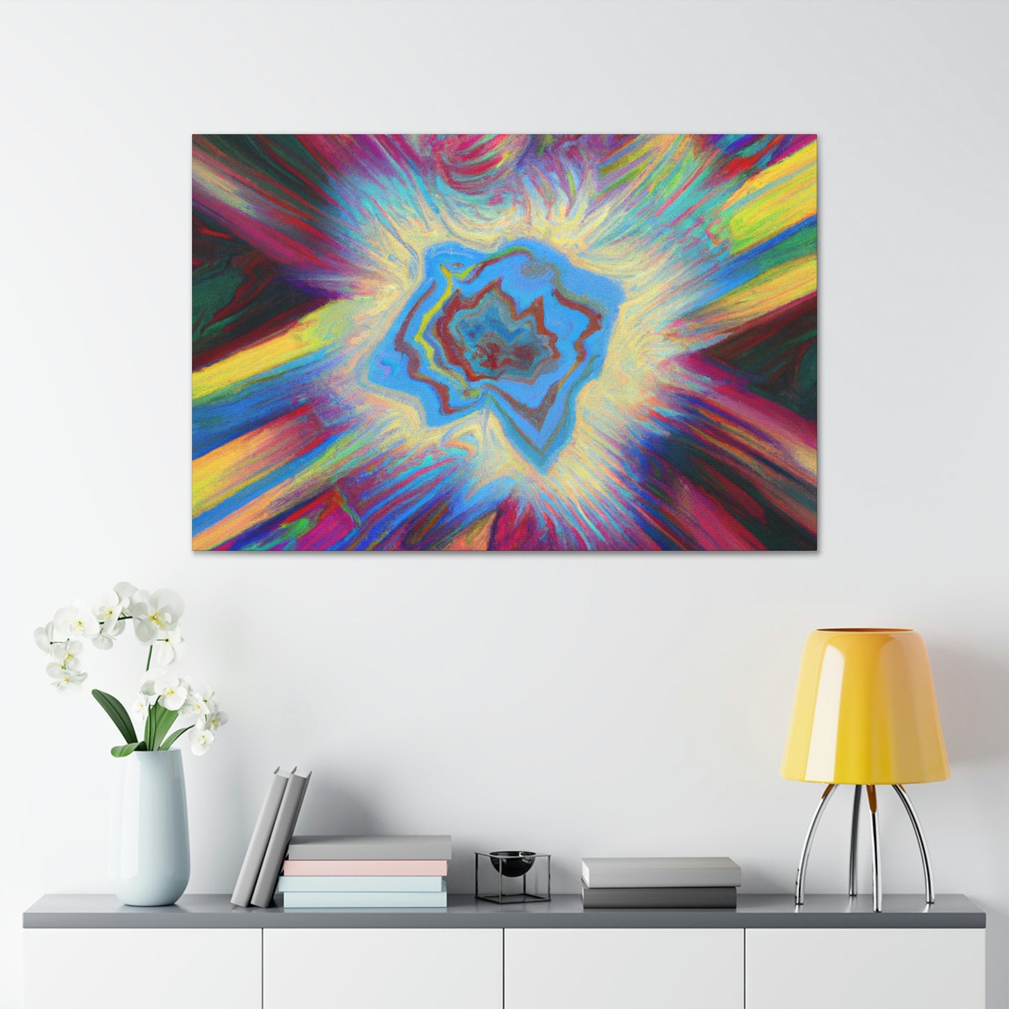 Trippy Aurora - Wall Art